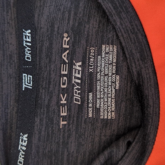 NWT (2) Lot Bundle Boys Short Sleeve T-Shirts Boys XL 18-20 Orange Black - Picture 14 of 16